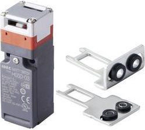 Idec HS5D-03ZRNM-SET Veiligheidsschakelaar 300 V/AC 10 A Metalen hendel, recht, Metalen hendel, gebogen