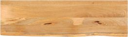 vidaXL Tafelblad met natuurlijke rand 100x20x3,8 cm massief mangohout