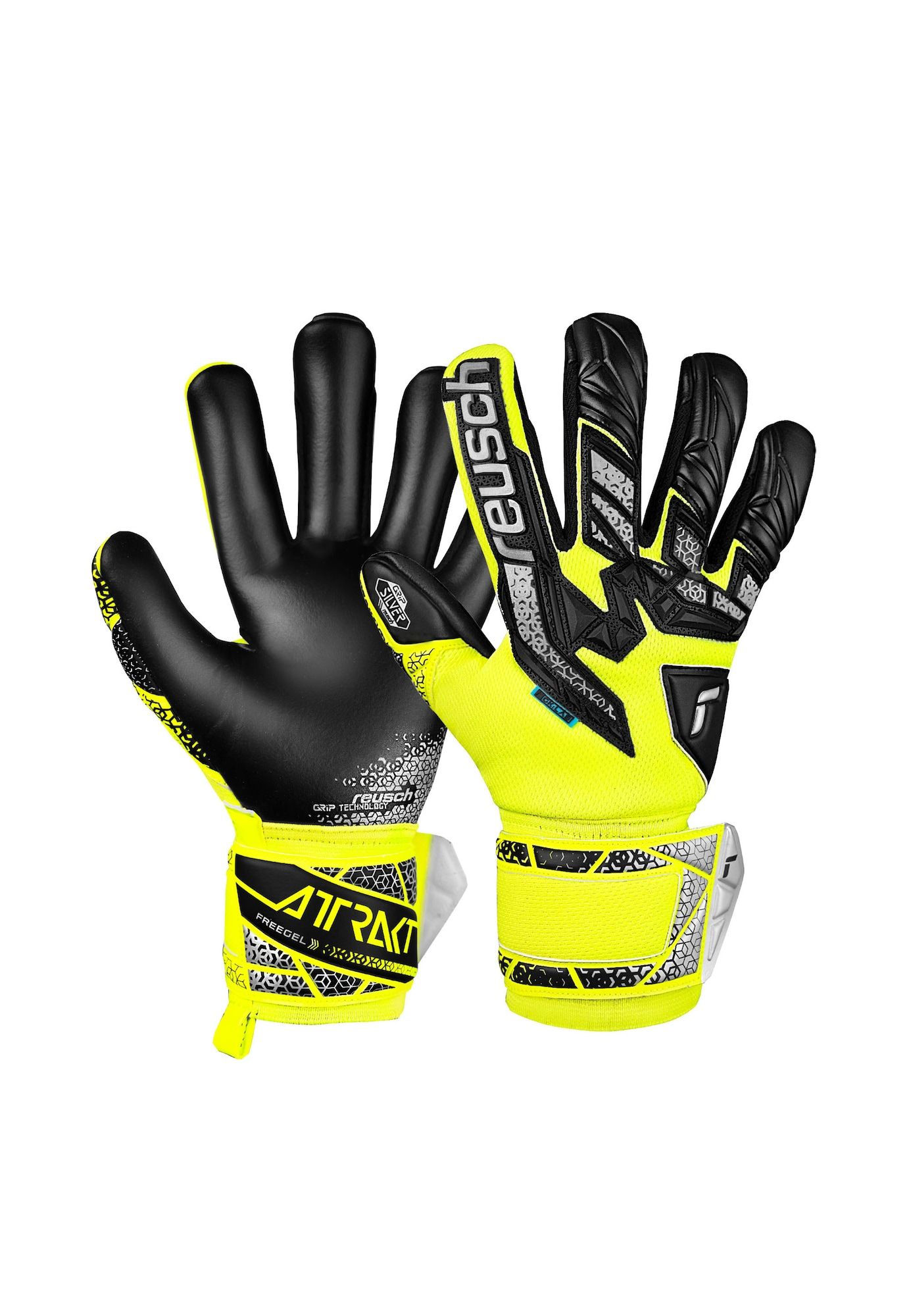 Reusch Attrakt Freegel Silver Keepershandschoenen Senior Maat 11