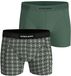 Björn Borg Bjorn Borg Boxershort Organic cotton 2-pack groen-print