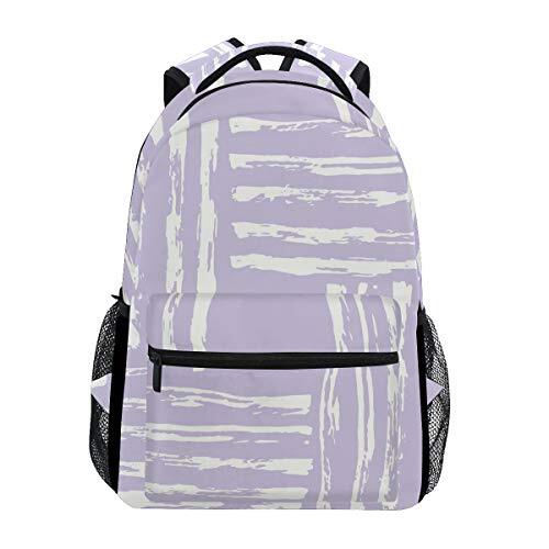 FANTAZIO Rugzakken Schattig Patroon School tas weven Daypack met rits OneSize 5 stuks.