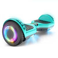 SISIGAD Hoverboard Self Balancing Scooter 6.5" Two-Wheel Self Balancing Hoverboard with Bluetooth Speaker and LED Lights Electric Scooter for Adult Kids Gift
