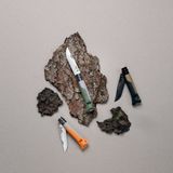 Opinel Zakmes N°08 Horizon - rvs/Polyamide - Mustard