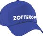 Bellatio Decorations Zottekop fun pet blauw voor dames en heren