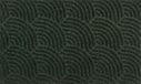DUNE Waves Midnight Green 45x75cm, binnen en buiten, wasbaar
