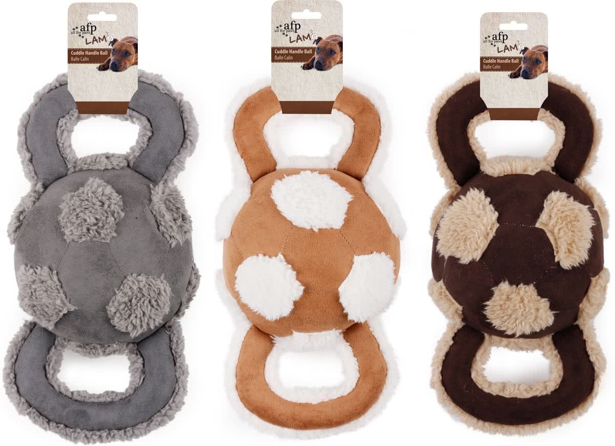 All For Paws AFP Lamswol - Handle Socccer Ball - 0847922054199
