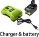 Ryobi Batterie de remplacement pour Ryobi 18V One+