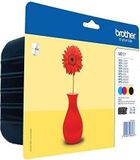 BROTHER LC-121 inktpatroon, zwart, magenta, cyaan, geel, inkjet, 1-pack