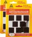 Deltafix Anti-krasvilt - 16 stuks - Zwart - 25 x 25 mm - Vierkant - Zelfklevend