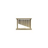Stagg PCH120-WF Pipe chimes in houten frame
