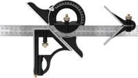 Merkloos Vierkante Liniaal 0-12 Inch Multifunctionele Combinatie Set - Houtbewerking Meten Hoek Lengte Tool