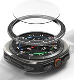 Ringke Bezel Styling + Tempered Glass Geschikt voor Samsung Galaxy Watch Ultra 47MM - Zwart