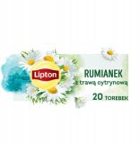 Lipton Thé aux herbes citronnelle camomille 20 sachets