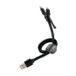 Muvit MLUSC0007 USB-kabel 0,35 m USB A 2 x Micro-USB B Zwart
