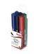 Pentel NN50 Marker, 2 x zwart, 2 x blauw, rood, groen, 6 stuks