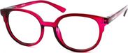 Vista Bonita Leesbril NOVA – Sterkte +4.00 – Kleur Very Berry – Met blauwlichtfilter – Trendy unisex montuur – Flexveren – Inclusief etui en doekje