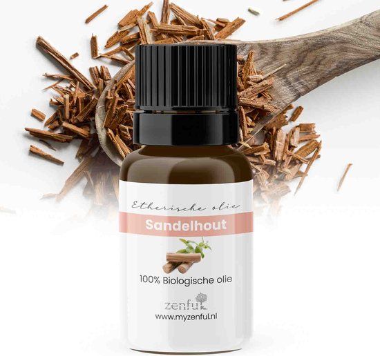 Sandalwood Oil - Sandalwood - 100% Pure, Organic & Natural - 10 ml