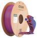Filament PLA, mat, bicolore, 1,75 mm, 1 kg, rouge-bleu
