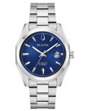 Bulova Surveyor 96B436 Horloge - Staal - Zilverkleurig - Ø 39 mm