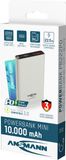 Ansmann PB222PD Powerbank 10000 mAh LiPo USB-A, USB-C Wit