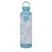 Enso Magical Roestvrijstalen fles, blauw, 7 x 26,5 x 7 cm, roestvrij staal, blauw, Talla única, roestvrijstalen fles