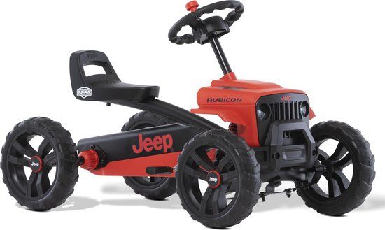 BERG JEEP Buzzy Rubicon Skelter - Rood/Zwart - 2 tot 5 jaar
