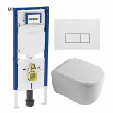 Geberit QeramiQ Dely Swirl Toiletset