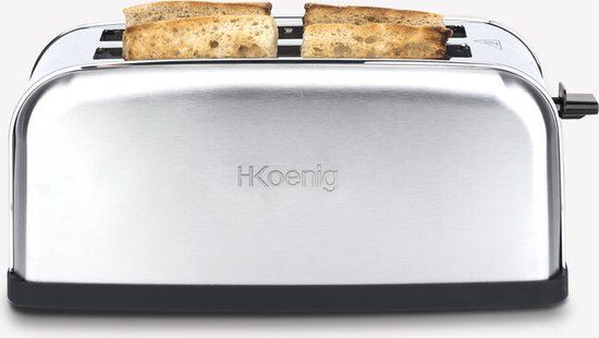H. Koenig TOAS28 - Long Slot Broodrooster - RVS