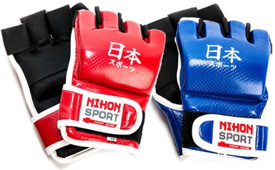 - Nihon Jiujitsu Mitt Blauw maat L