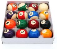 Merkloos / Sans marque Speelplezier-online.nl Poolballen set 38mm - Multi Color