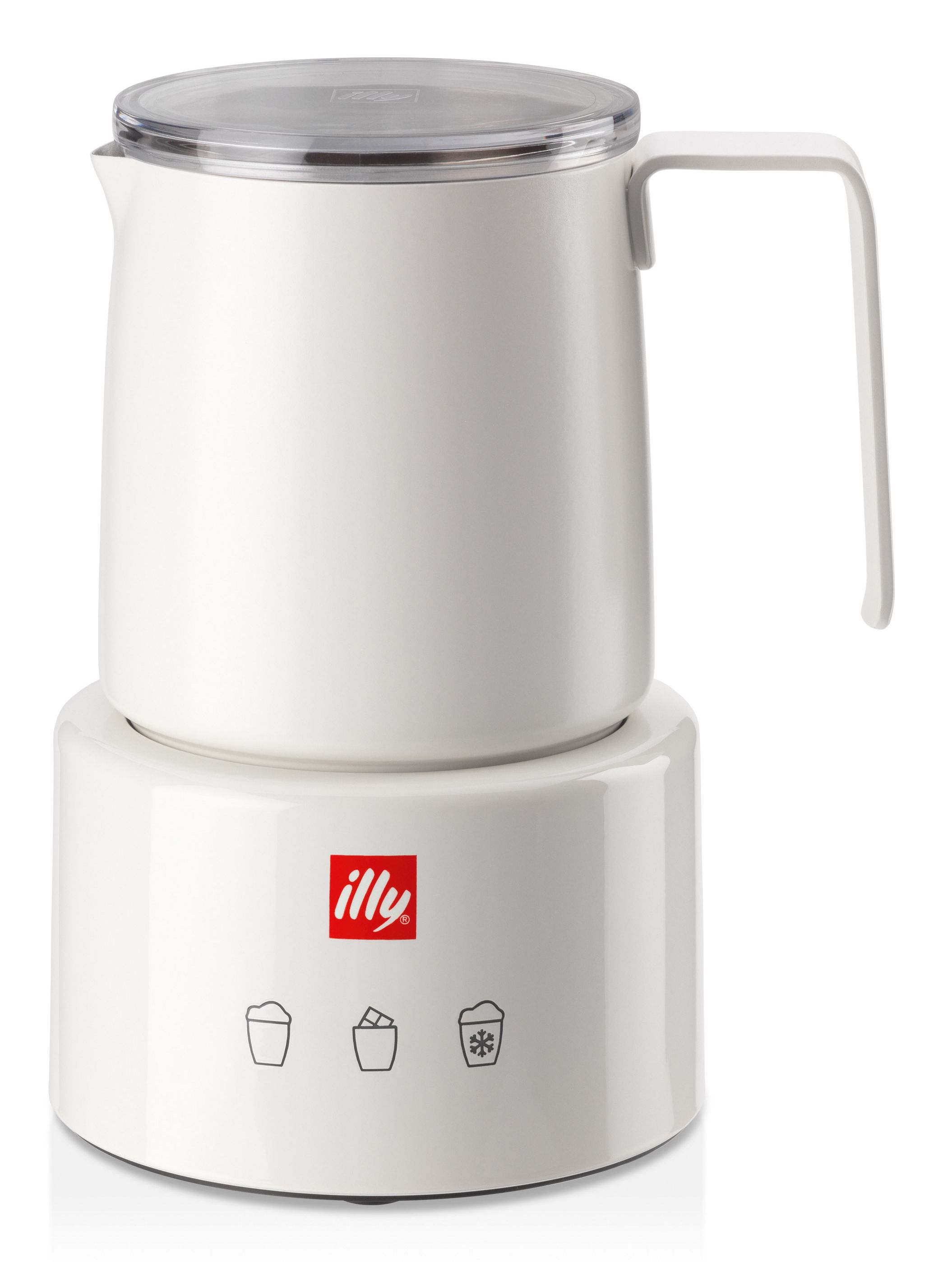 Illy F280G - Elektrische Melkopschuimer - Wit - 650W - 250ml