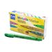 Plus Office 12 viltstiften met metallic effect