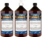 Claudius Cosmetics B.V. Hammam Hairconditioner Herbal 1 liter met 1 witte pomp - set van 3 stuks