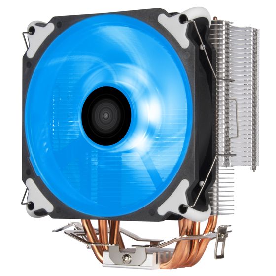 Silverstone AR12 RGB CPU Cooler - Black, White, Stainless Steel