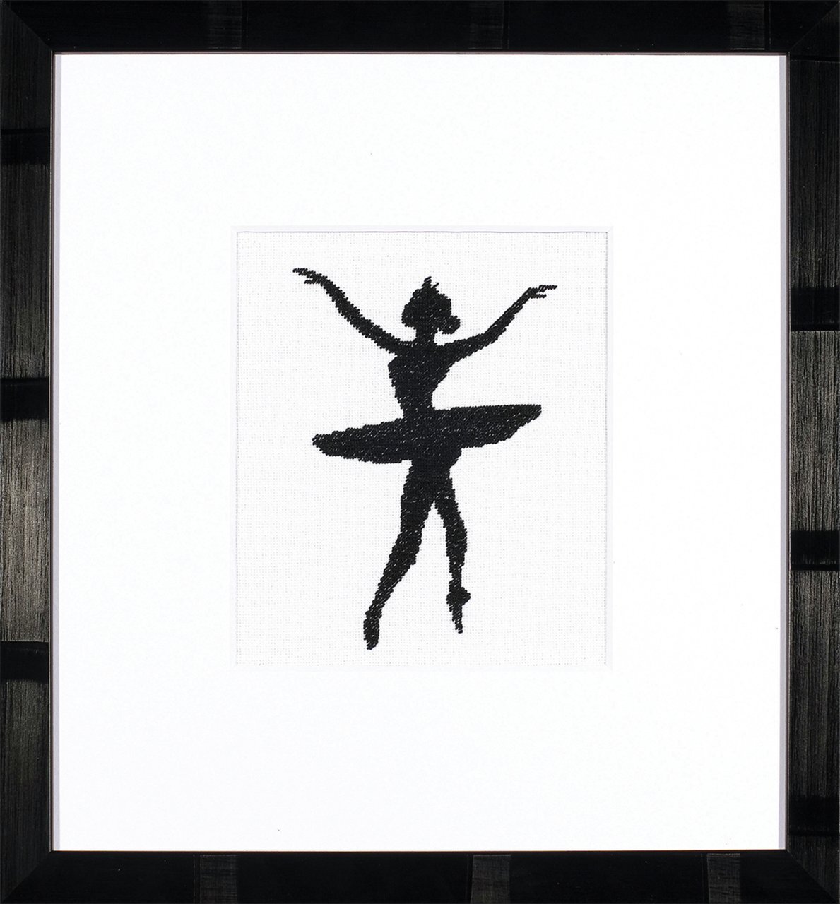 Lanarte getelde kruissteek Kit: Ballet Silhouette 1, N\A, 1,5 x 14,5 cm