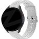 Bandz Bracelet silicone avec motfit floral Samsung Galaxy Watch FE (blanc)