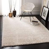 SAFAVIEH Augustus Shag Collection Beige 122 x 122 cm