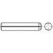 TOOLCRAFT Goupille cylindrique 8 mm Acier 100 pièce(s)