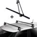 VDP ORION Bike Rack + VDP EVO Steel Roof Bars Compatible with Nissan Micra (K11) 5-door 1992-2003