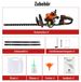 Cisaille à haies à essence - WS-32F - 22,5 cm³ - moteur 2 temps - lame 60 cm - capacité de coupe 20 mm - réservoir de carburant 600 ml - Orange