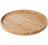 Cosy & Trendy Serveerplank voor hapjes - rond - D28 cm - hout - serveerblad - borrelplank
