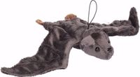 Cornelissen Pluche vliegende vleermuis 36 cm Grijs