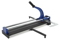 StarTech Wulfraam Handmatige tegelzaag - Model 800F - 79 cm snijlengte - 60 cm snijbreedte - Dubbele geleiderail - Infrarood lasergeleiding - Blauw