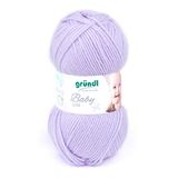 Gründl Baby uni Breigaren lila