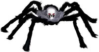 Fiestas Horror Spin - Halloween Decoratie - Zwart - 60cm