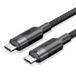 Vention USB-C naar USB-C Kabel 3.2 Gen 2, 10Gbps, 100W PD, 1m Zwart