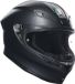 AGV K6 S Casque intégral ECE 22.06 Noir Taille XS