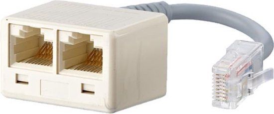 BTR NETCOM 130610480101-E network splitter Wit, Grijs