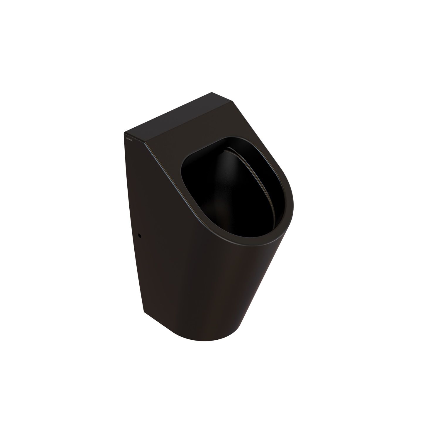 Globo Forty3 Hangend Urinoir 30x35x56 cm Rimless Mat Zwart