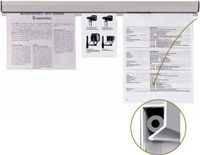 Franken PKS31 document houder Kunststof Grijs